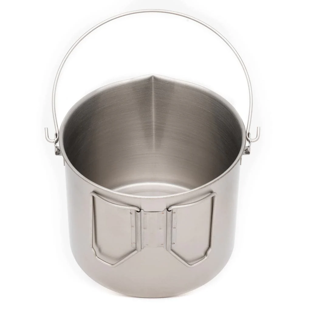Stainless Steel 120oz. Bush Pot And Lid - Image 8