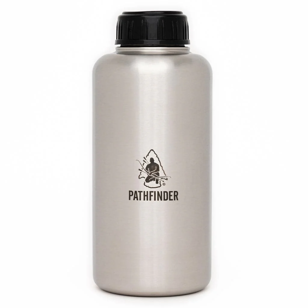 64oz Stainless Steel Bottle and Nesting Cup Set - Image 4