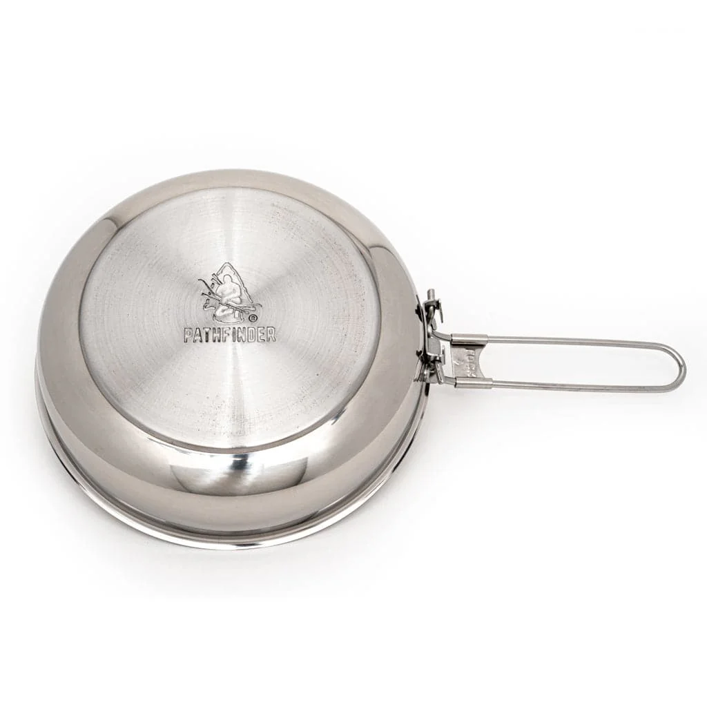 8" Stainless Steel Skillet and Lid - Image 11