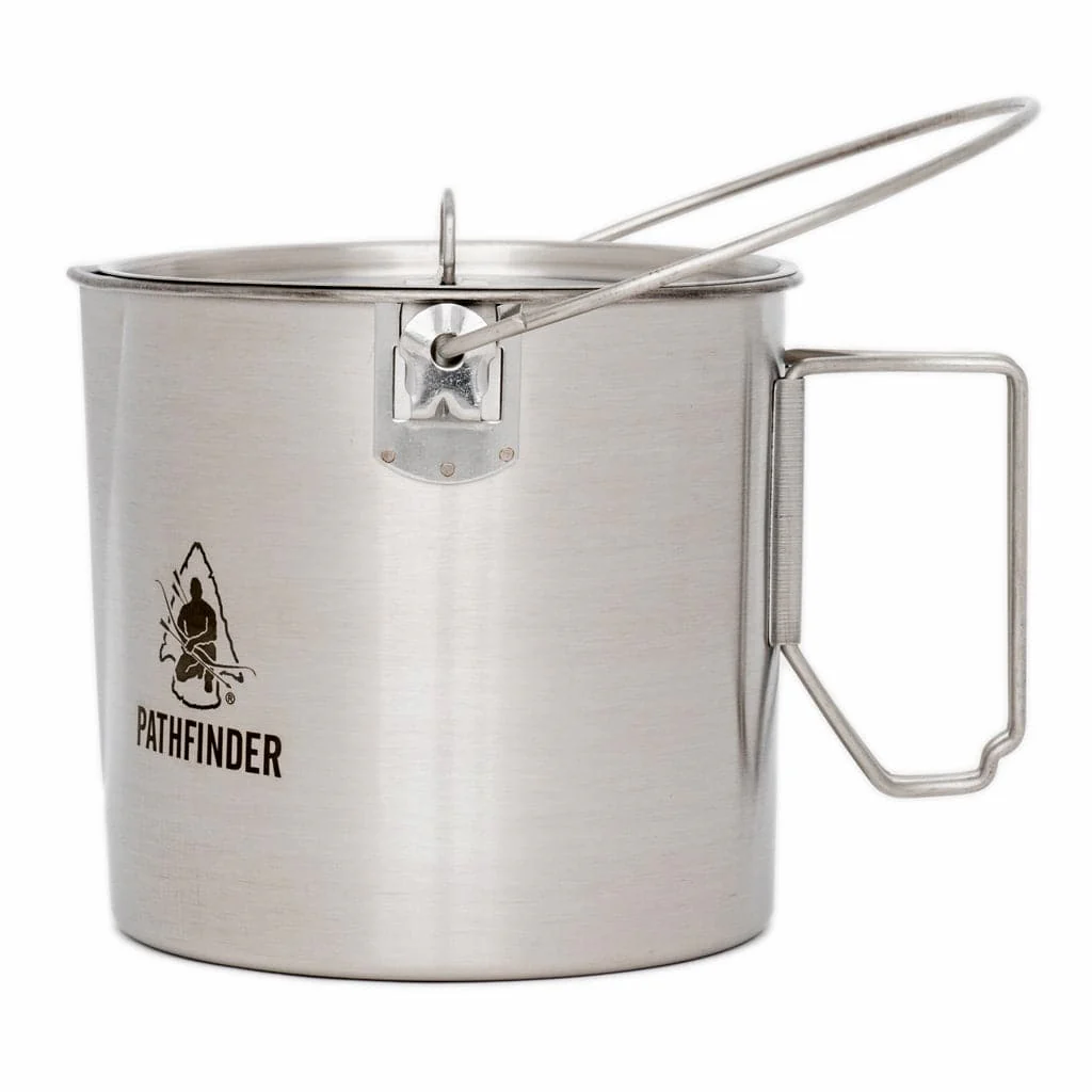 Stainless Steel 64oz. Bush Pot - Image 11