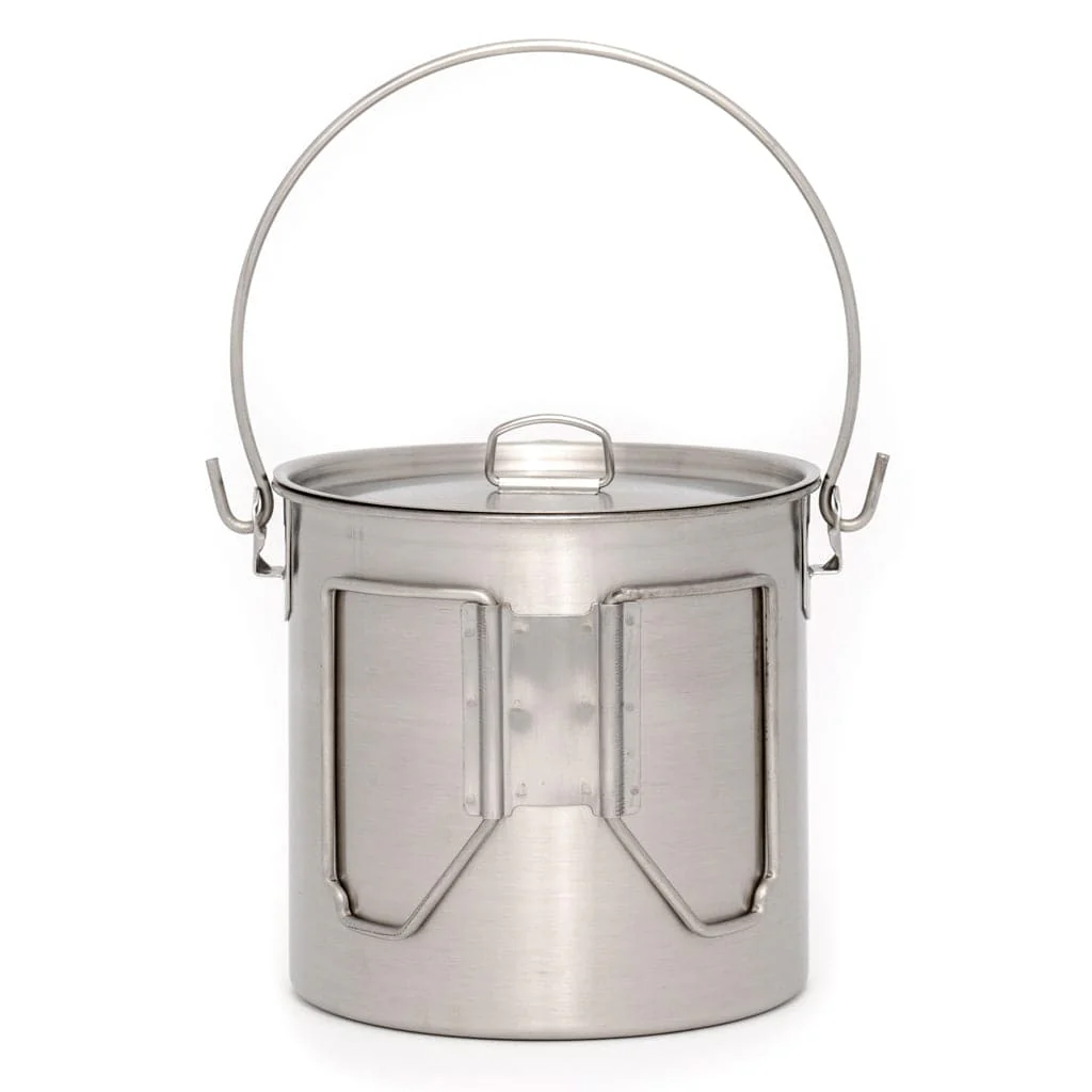 Stainless Steel 64oz. Bush Pot - Image 8