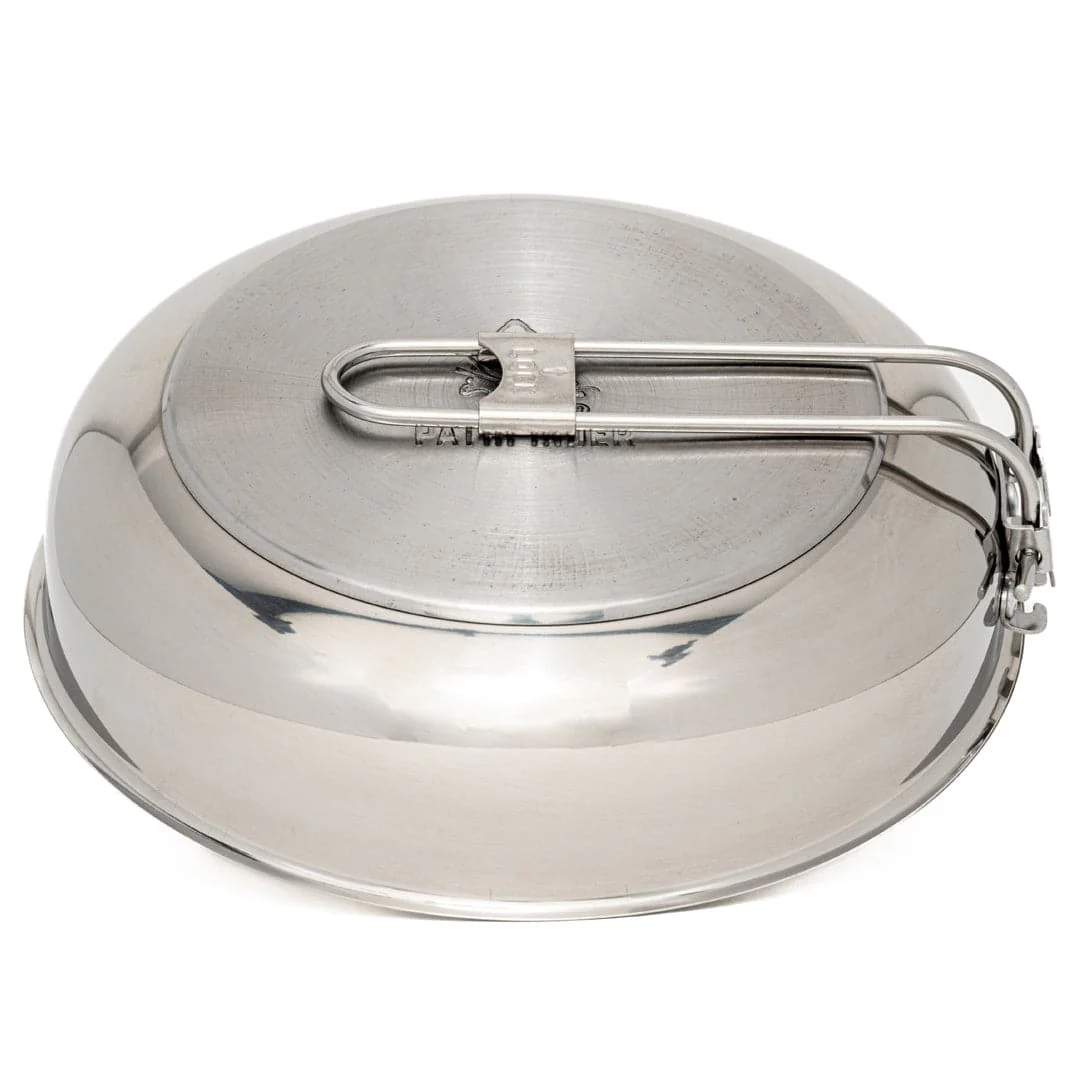 8" Stainless Steel Skillet and Lid - Image 5