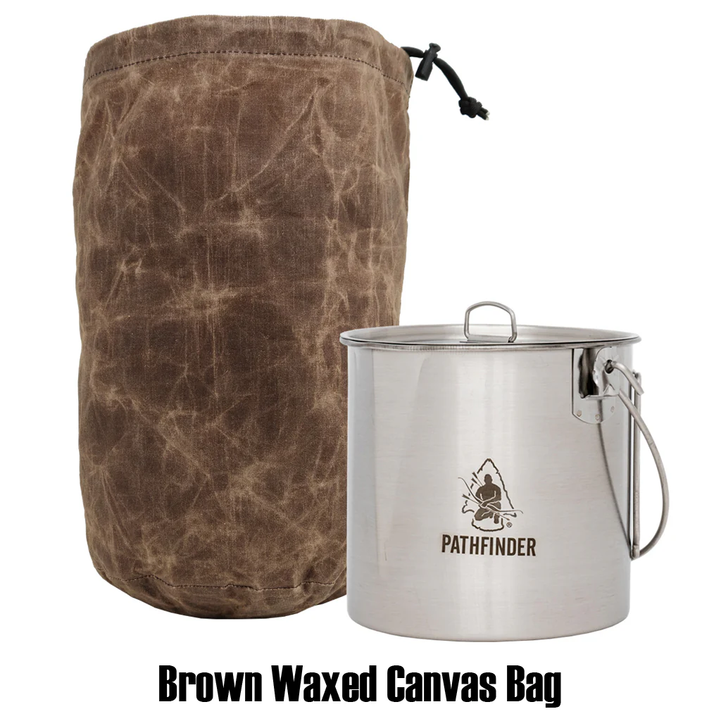 Stainless Steel 120oz. Bush Pot And Lid - Image 10