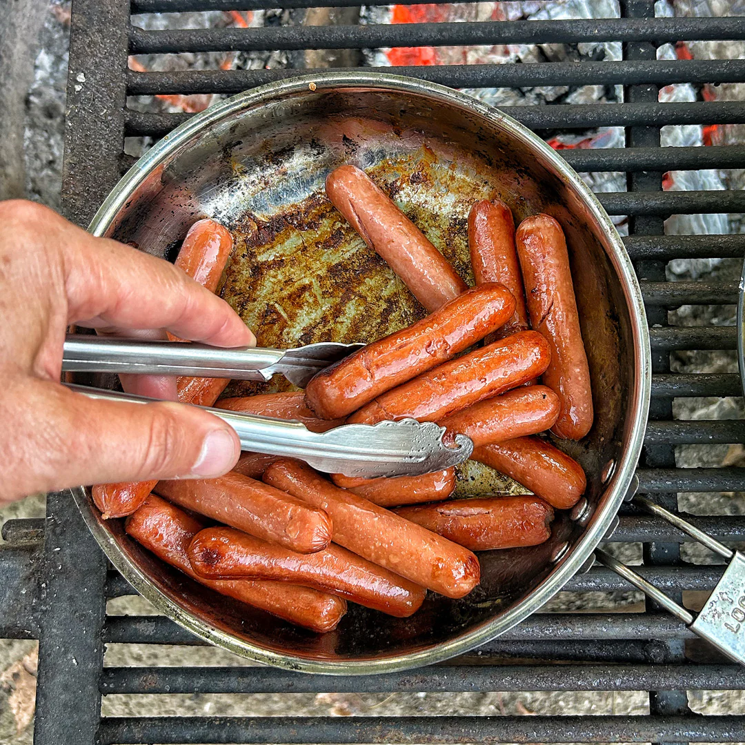 8" Stainless Steel Skillet and Lid - Image 8