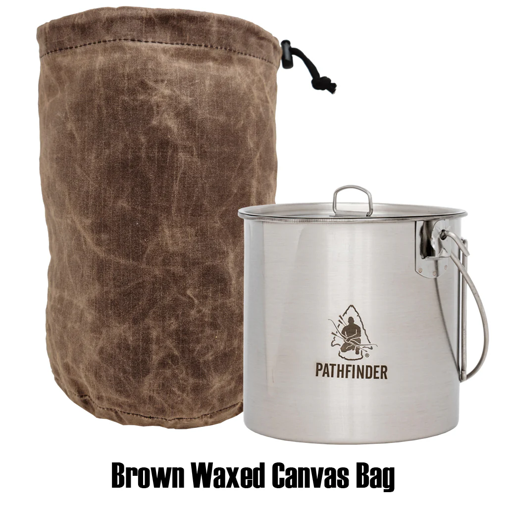 Stainless Steel 64oz. Bush Pot - Image 15