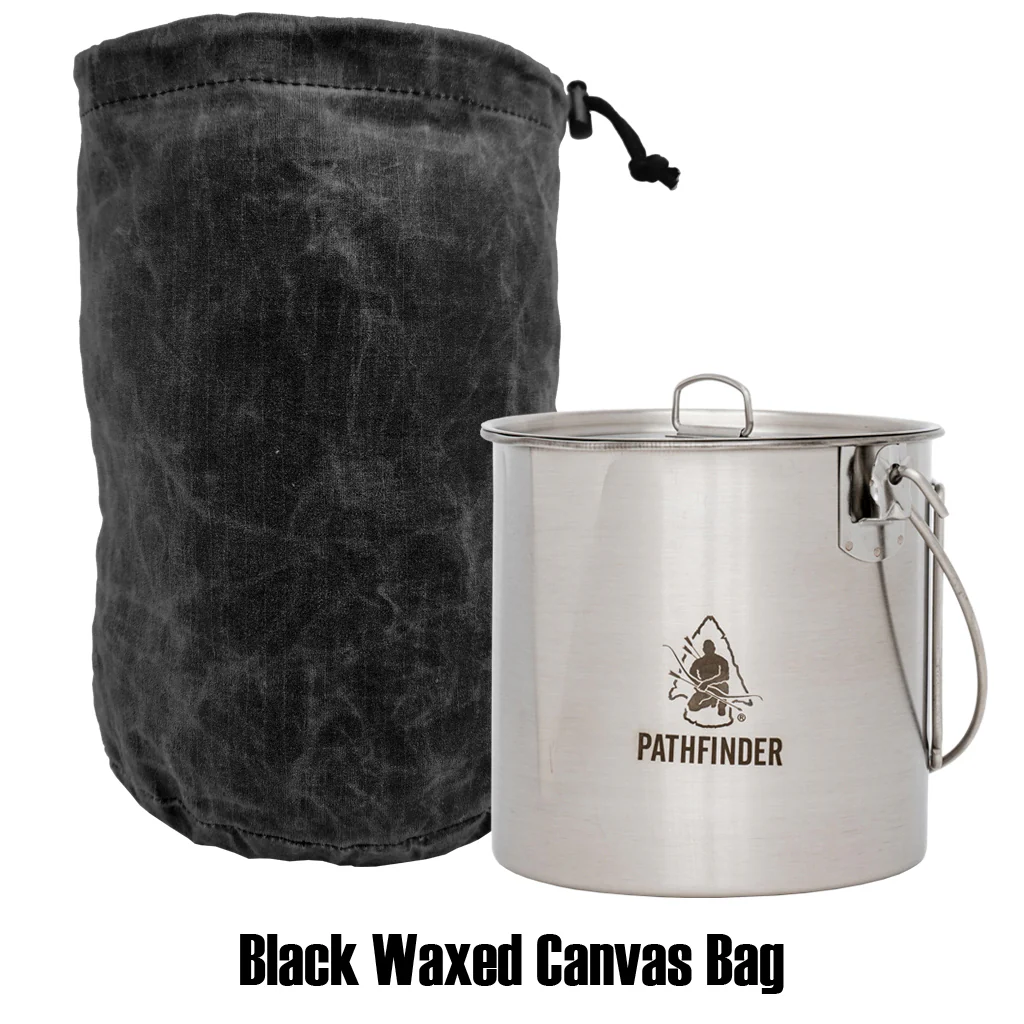 Stainless Steel 64oz. Bush Pot - Image 16